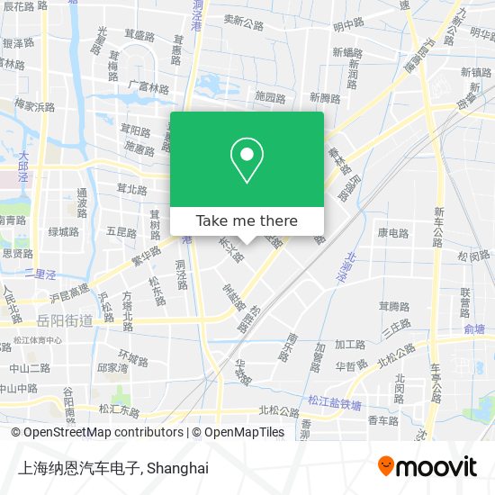 上海纳恩汽车电子 map