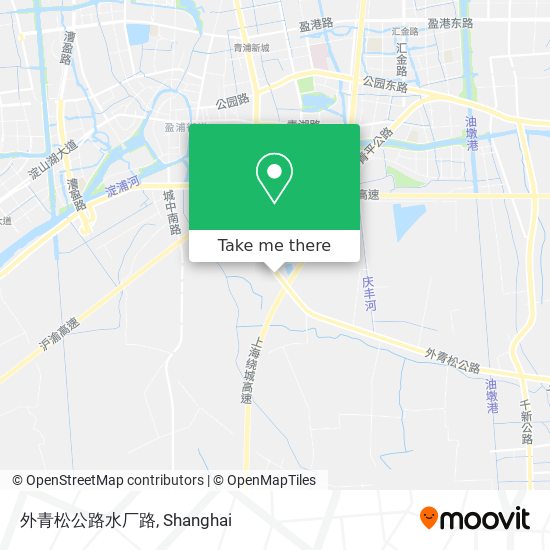 外青松公路水厂路 map