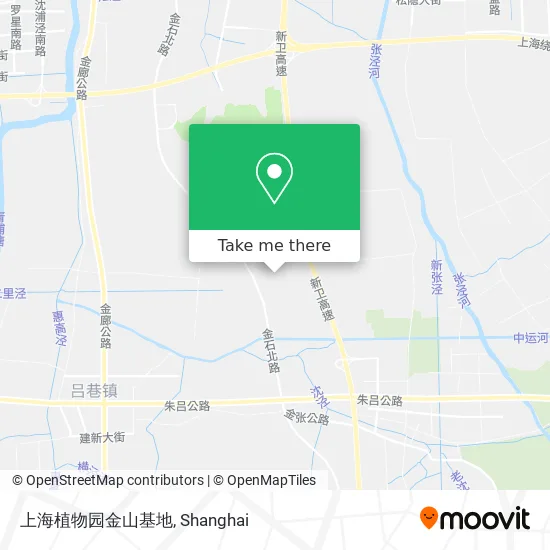 上海植物园金山基地 map