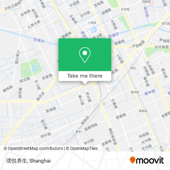 璞悦养生 map