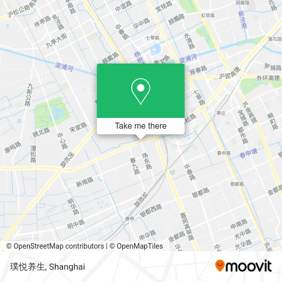 璞悦养生 map