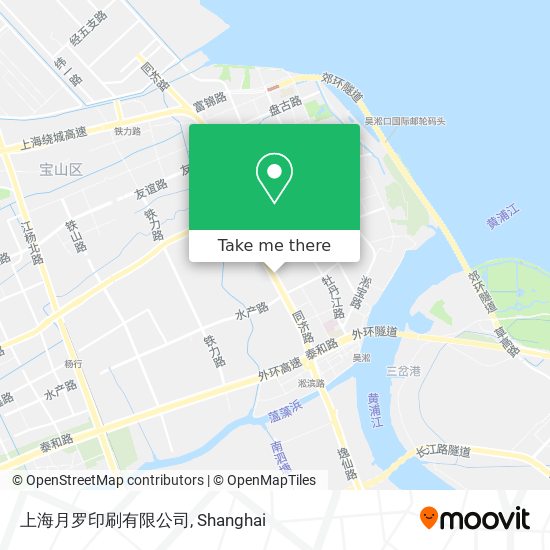 上海月罗印刷有限公司 map