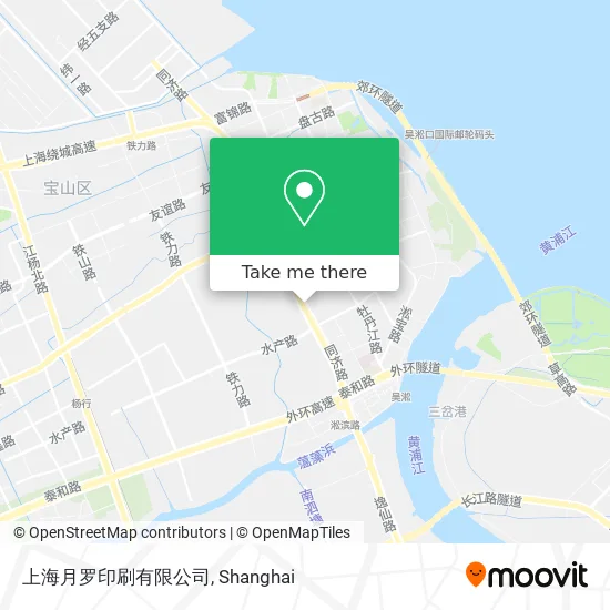 上海月罗印刷有限公司 map