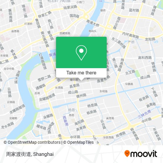 周家渡街道 map