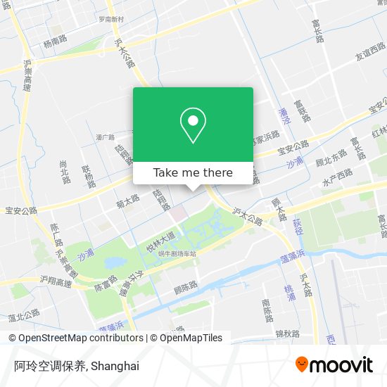 阿玲空调保养 map