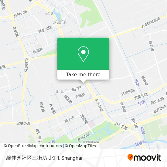 馨佳园社区三街坊-北门 map