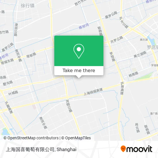 上海国喜葡萄有限公司 map