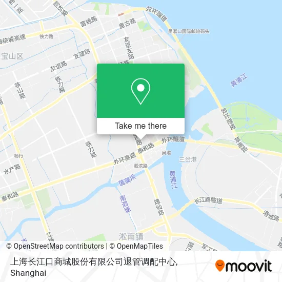 上海长江口商城股份有限公司退管调配中心 map