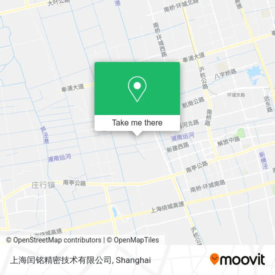 上海闰铭精密技术有限公司 map