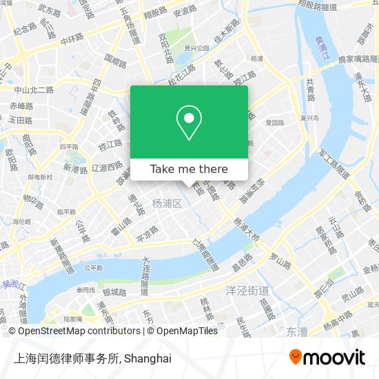 上海闰德律师事务所 map