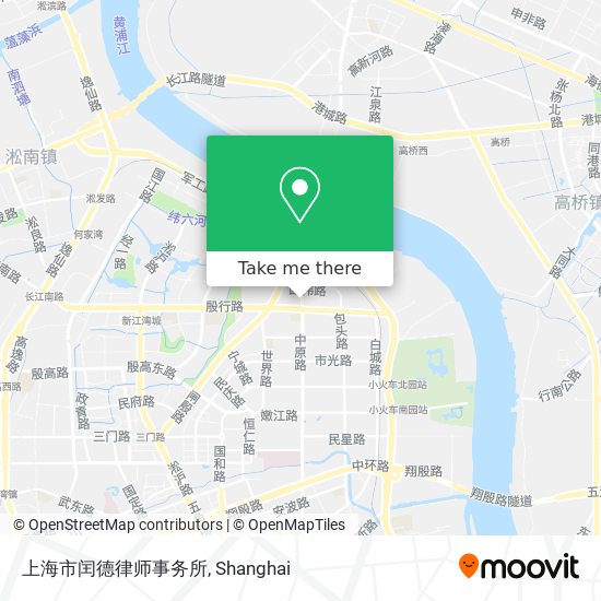 上海市闰德律师事务所 map