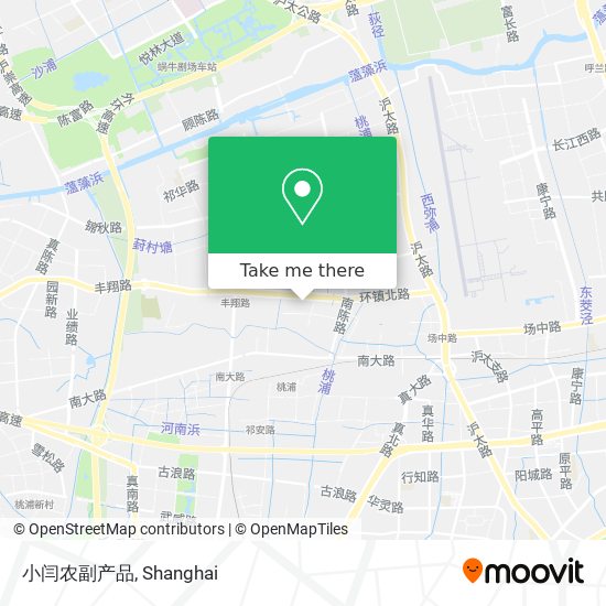 小闫农副产品 map