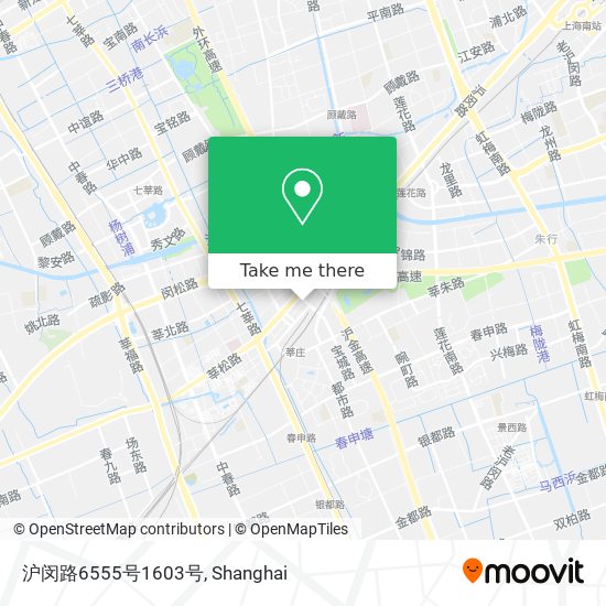 沪闵路6555号1603号 map