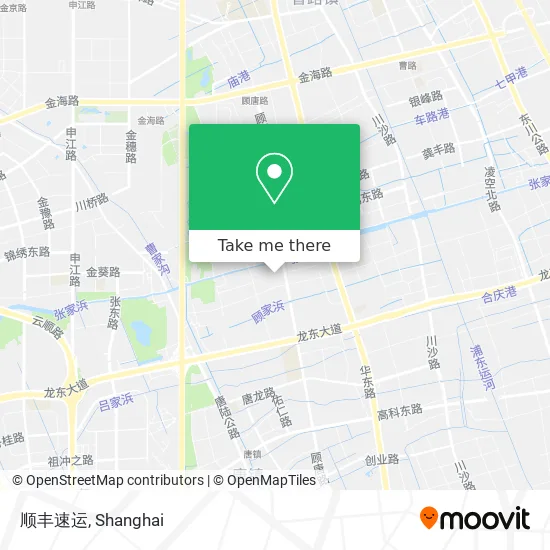 顺丰速运 map