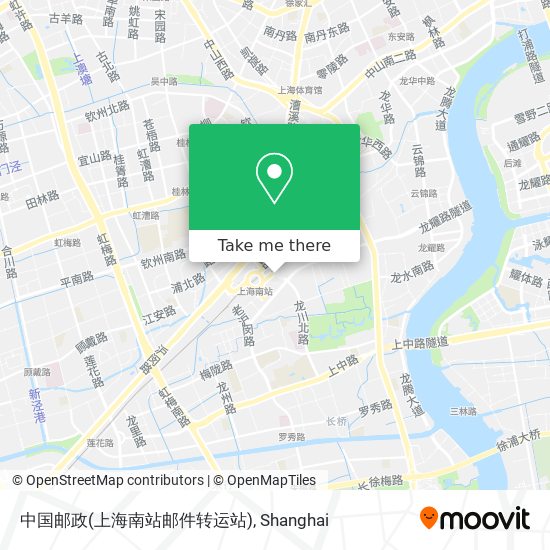 中国邮政(上海南站邮件转运站) map