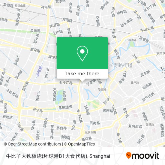 牛比羊大铁板烧(环球港B1大食代店) map