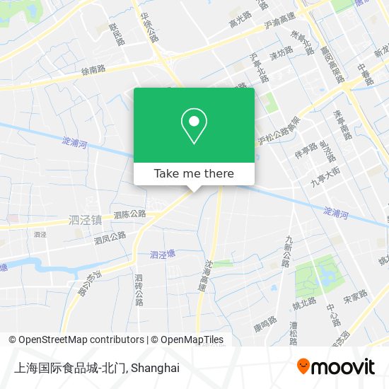 上海国际食品城-北门 map