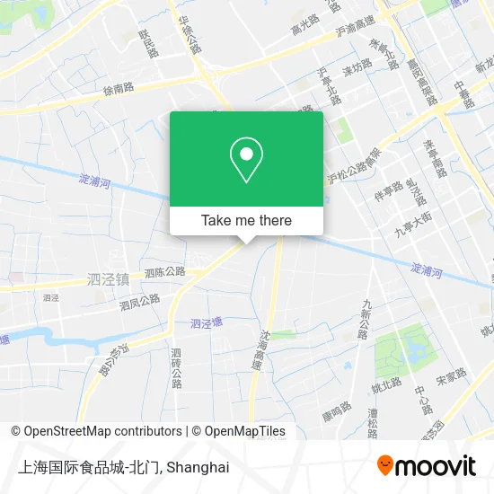 上海国际食品城-北门 map