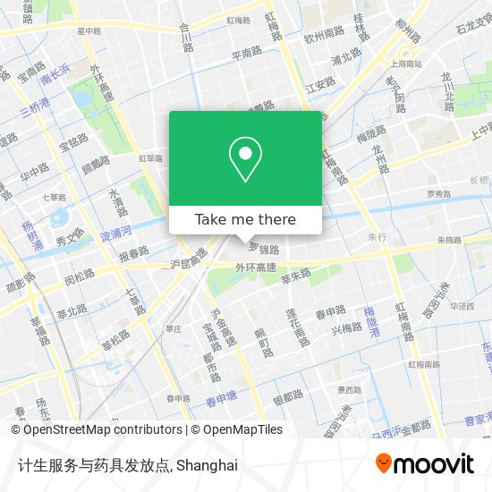 计生服务与药具发放点 map