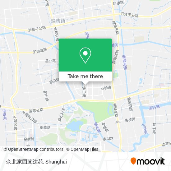 佘北家园茸达苑 map
