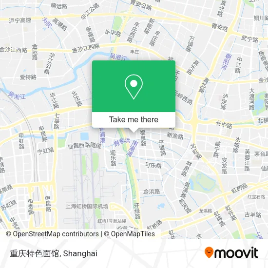 重庆特色面馆 map