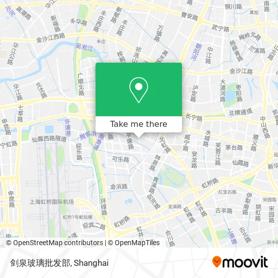 剑泉玻璃批发部 map