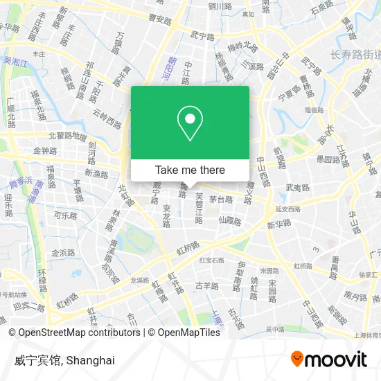 威宁宾馆 map