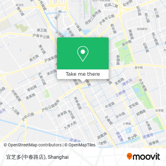 宜芝多(中春路店) map