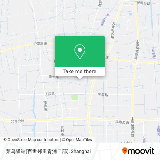 菜鸟驿站(百世邻里青浦二部) map