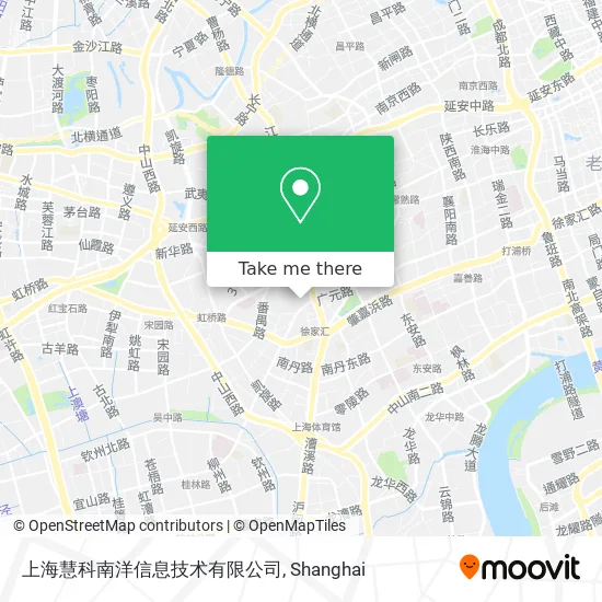 上海慧科南洋信息技术有限公司 map