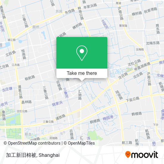 加工新旧棉被 map