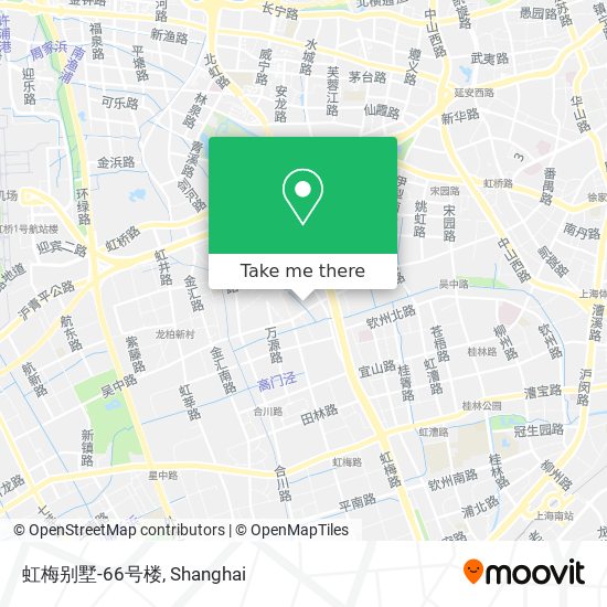 虹梅别墅-66号楼 map