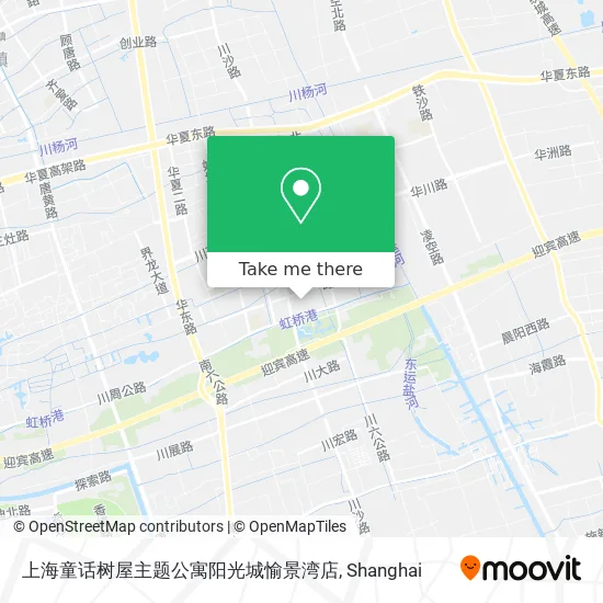 上海童话树屋主题公寓阳光城愉景湾店 map