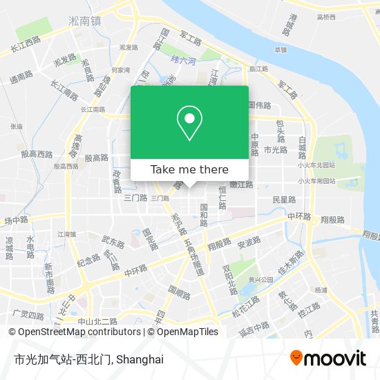 市光加气站-西北门 map