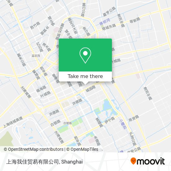上海我佳贸易有限公司 map