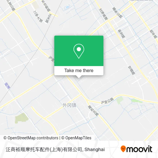 泛商裕顺摩托车配件(上海)有限公司 map