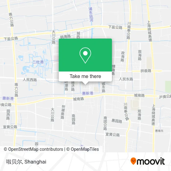 啦贝尔 map