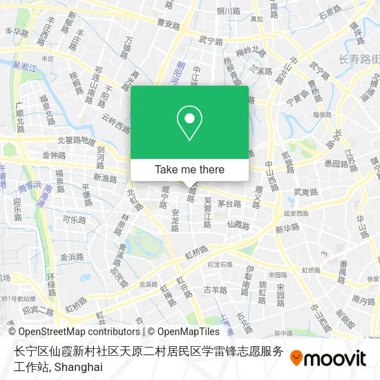 长宁区仙霞新村社区天原二村居民区学雷锋志愿服务工作站 map