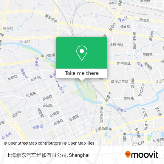 上海新东汽车维修有限公司 map