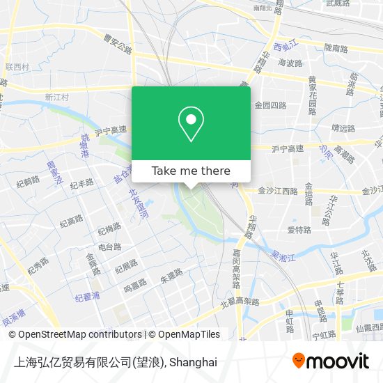 上海弘亿贸易有限公司(望浪) map