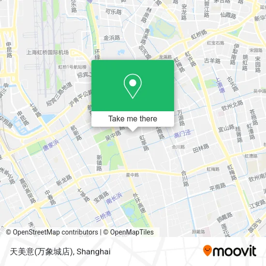 天美意(万象城店) map