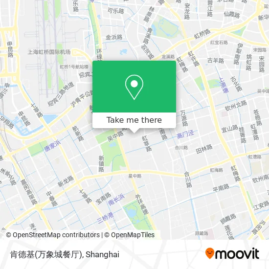 肯德基(万象城餐厅) map