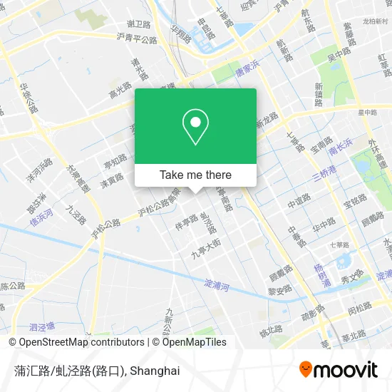 蒲汇路/虬泾路(路口) map