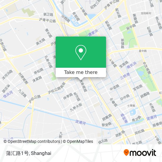 蒲汇路1号 map