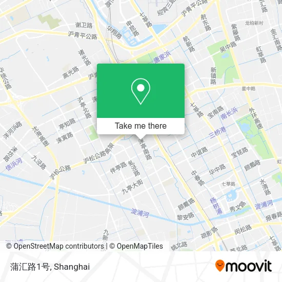 蒲汇路1号 map