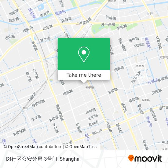 闵行区公安分局-3号门 map