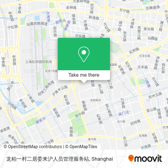 龙柏一村二居委来沪人员管理服务站 map