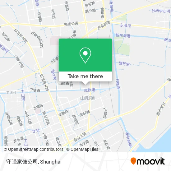 守强家饰公司 map