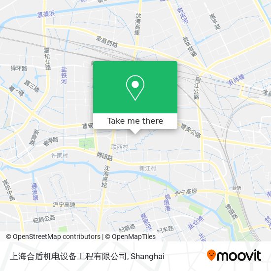 上海合盾机电设备工程有限公司 map
