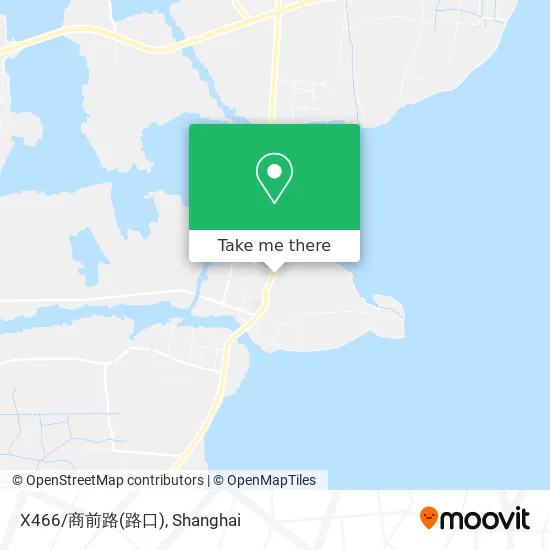 X466/商前路(路口) map